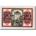 Banknot, Niemcy, Nordlingen, 20 Pfennig, tour, 1918, 1918-10-02, UNC(63)