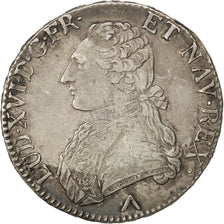 FRANCE, Écu aux branches d'olivier, ECU, 1775, Lille, KM #564.16, EF(40-45), ...