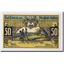 Banknote, Germany, Neustadt i. Holstein Stadt, 50 Pfennig, paysage, O.D