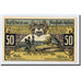 Banknote, Germany, Neustadt i. Holstein Stadt, 50 Pfennig, paysage, O.D