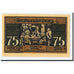 Banknote, Germany, Neubrandenburg Stadt, 75 Pfennig, personnage, 1921