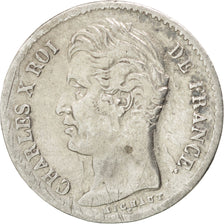 Charles X, 1/4 Franc, 1826 D, Lyon, Gadoury 353