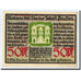 Banknot, Niemcy, Roda, 50 Pfennig, personnage, 1921, 1921-09-30, UNC(63)