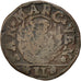 ITALIAN STATES, Gazzetta, 2 Soldi, 1691, Venezia, KM #9, VF(20-25), Copper,...