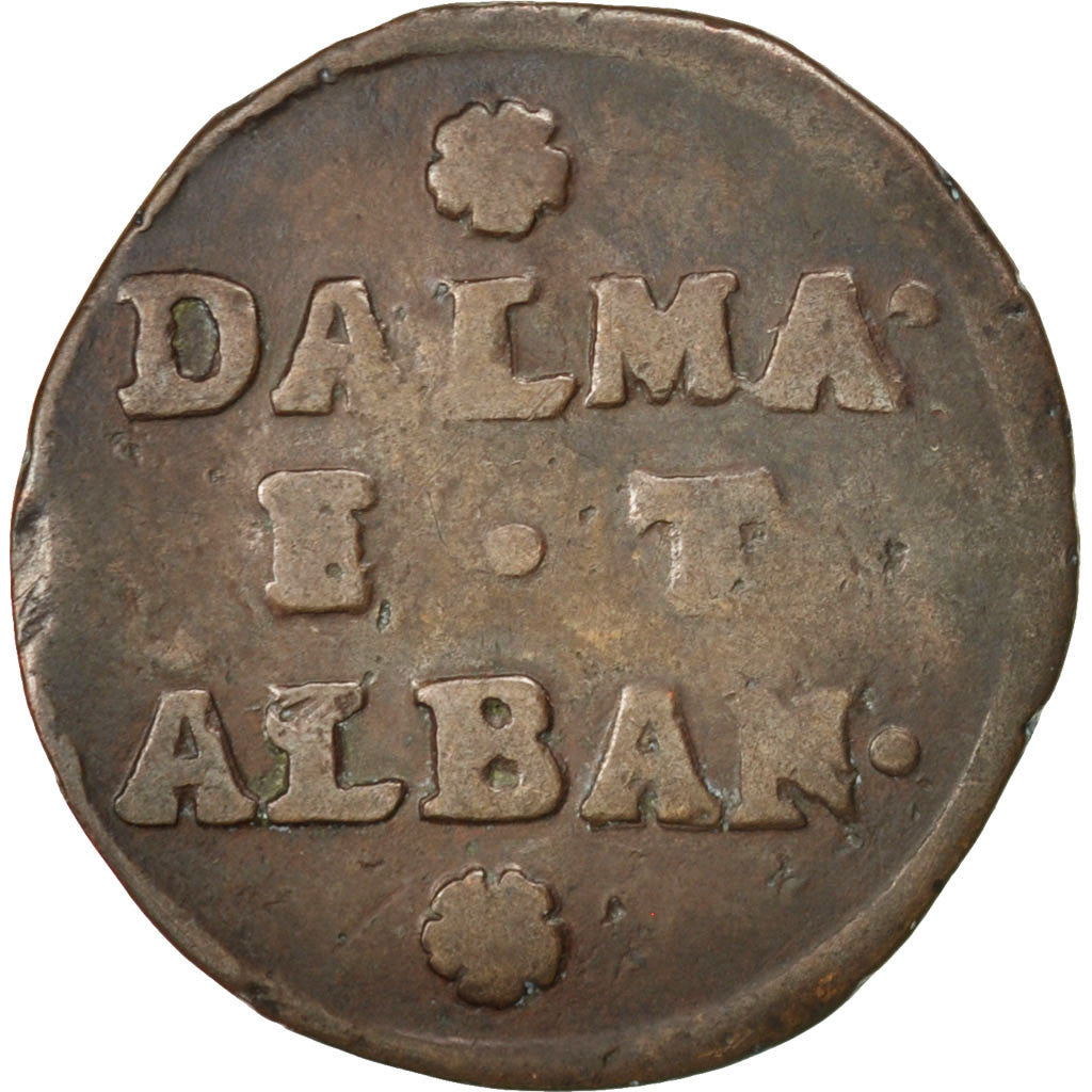ITALIAN STATES, Gazzetta, 2 Soldi, 1691, Venezia, KM #9, VF(20-25), Copper,...