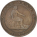 Moneta, Spagna, Provisional Government, 5 Centimos, 1870, MB+, Rame, KM:662