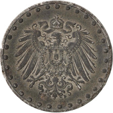 GERMANIA - IMPERO, 10 Pfennig, 1917, Stuttgart, MB+, Zinco, KM:26