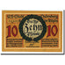 Banconote, Germania, Lindenberg, 10 Pfennig, portrait, 1918, 1918-05-01, SPL
