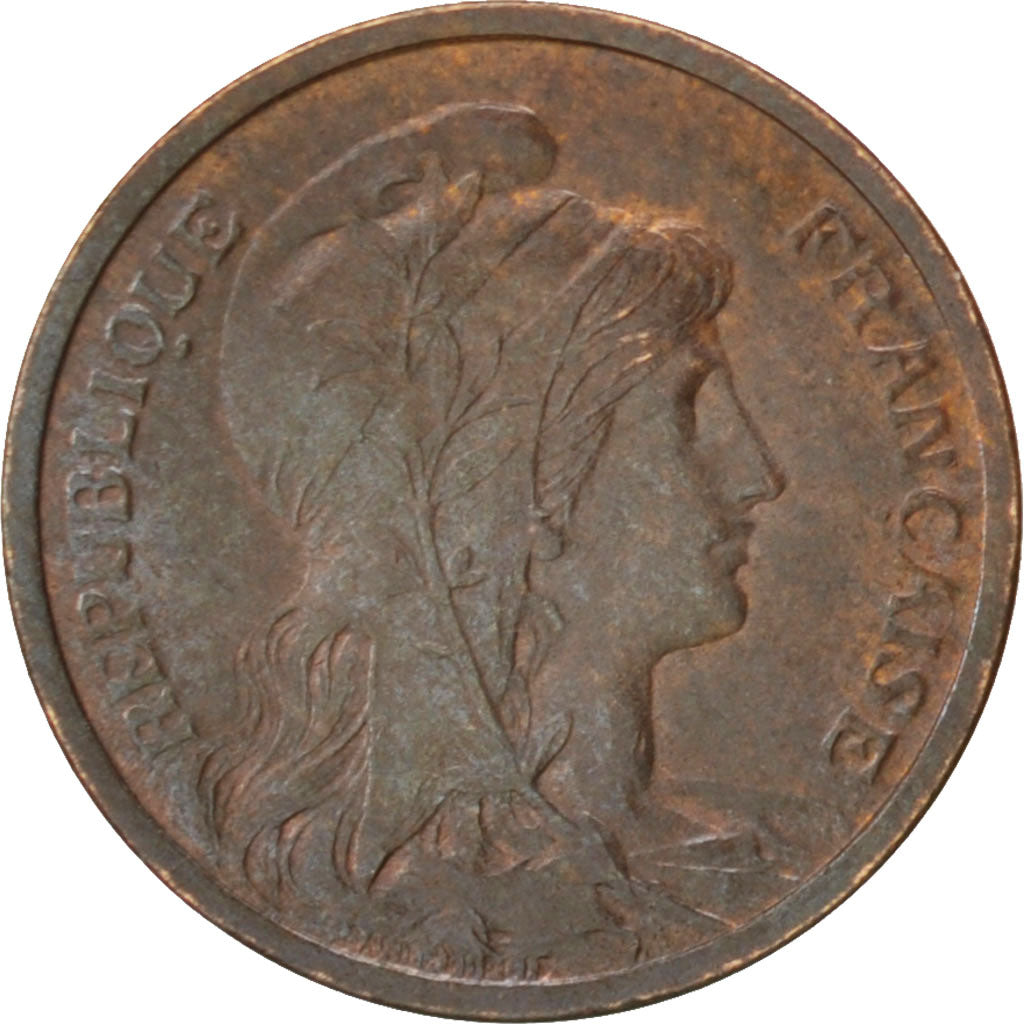 Moneta, Francia, Dupuis, Centime, 1899, Paris, BB+, Bronzo, KM:840, Gadoury:90