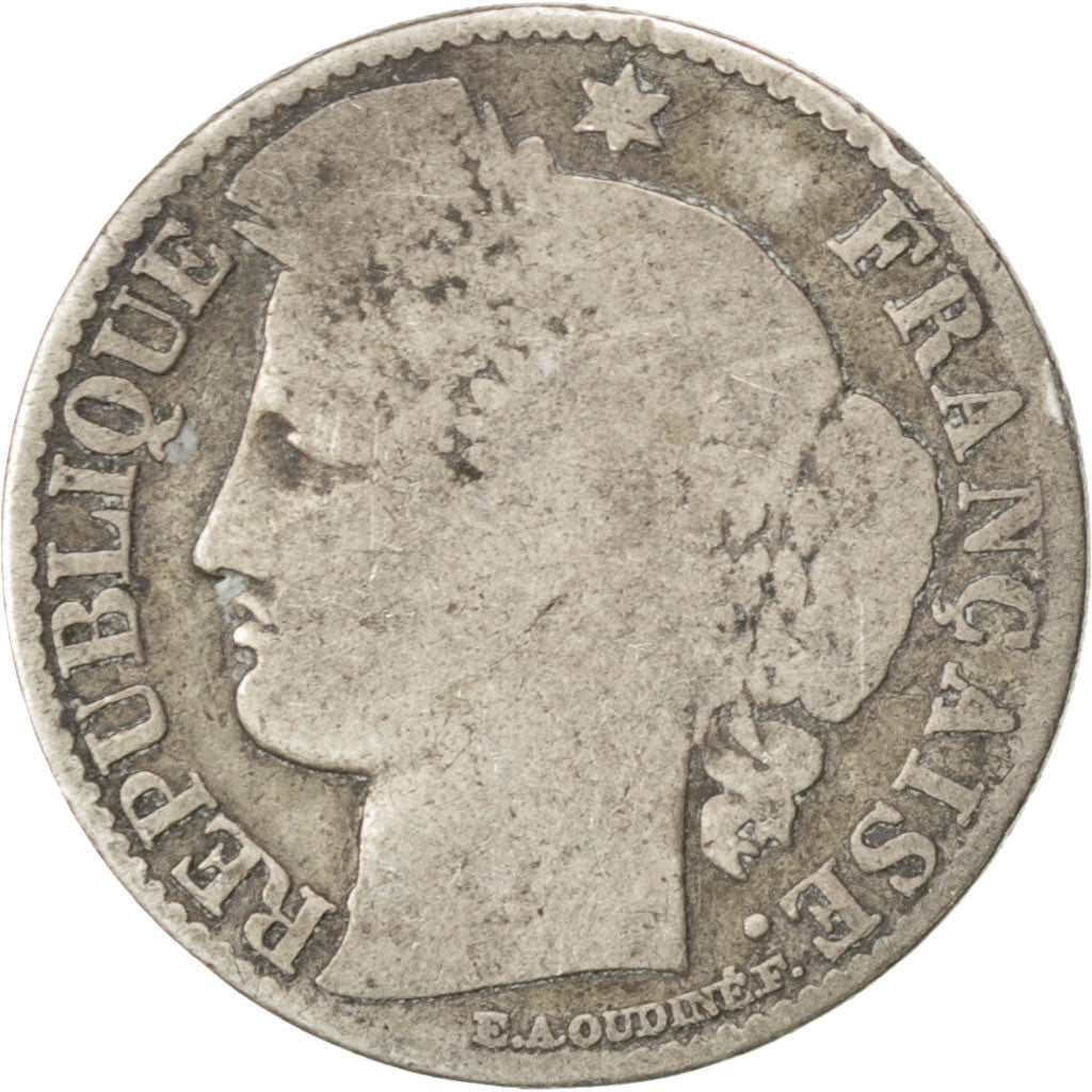 IIIème République, 50 Centimes Cérès, 1894 A, Paris, Gadoury 419a