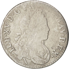 Moneta, Francja, Louis XV, 1/6 Écu (XX – S) de France-Navarre, 20 Sols, 1/6