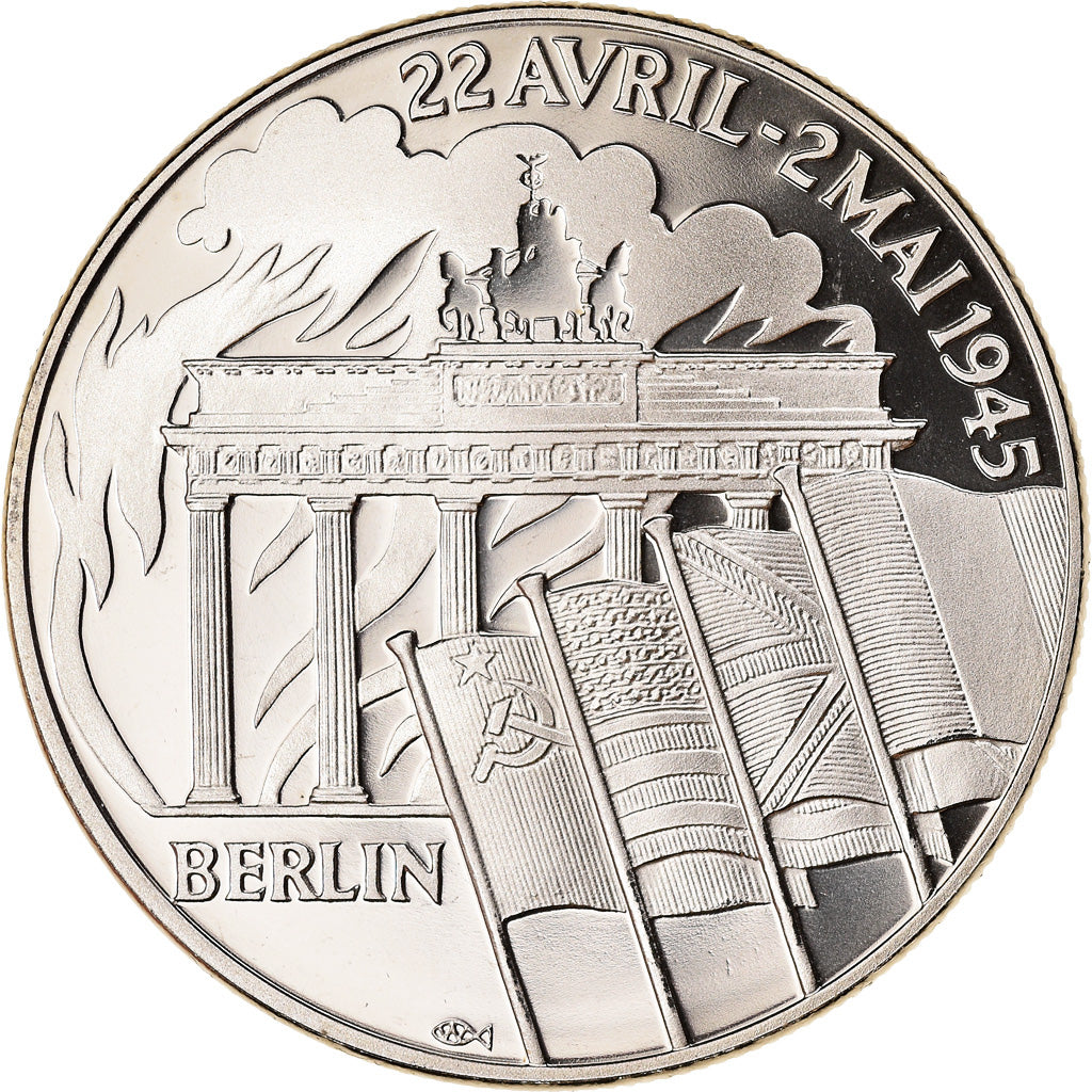 Frankreich, Medaille, Seconde Guerre Mondiale, Berlin, 1945, Politics, Society