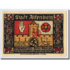 Banknote, Germany, Altenburg Stadt, 50 Pfennig, château, 1921, UNC(63)