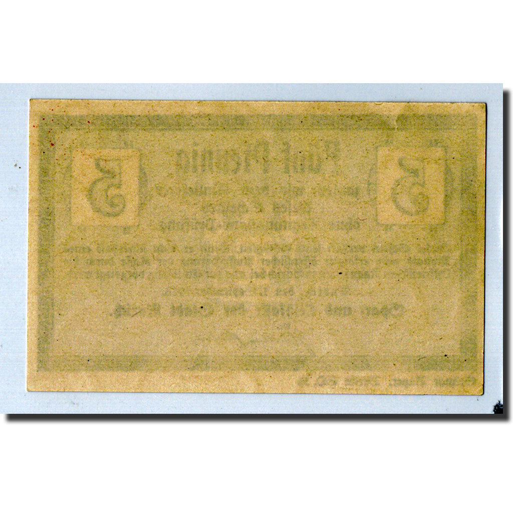 Banknote, Germany, Aurich, 5 Pfennig, Ecusson, 1918, 1918-09-01, UNC(63)