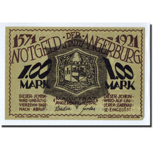Banknote, Germany, Angerburg, 1 Mark, Ecusson, 1921, UNC(63), Mehl:33.1