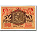 Banknote, Germany, Angerburg, 50 Pfennig, Ecusson, 1921, UNC(63), Mehl:33.1
