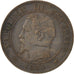 Second Empire, 2 Centimes Napoléon III tête nue, 1854 A, Paris, Gadoury 103