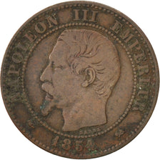 Coin, France, Napoleon III, Napoléon III, 2 Centimes, 1854, Rouen, VF(20-25)