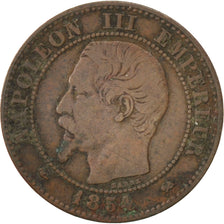 Monnaie, France, Napoleon III, Napoléon III, 2 Centimes, 1854, Rouen, TB