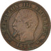Moneta, Francia, Napoleon III, Napoléon III, 2 Centimes, 1854, Rouen, MB