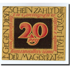 Banknote, Germany, Halle a.d. Saale, 20 Pfennig, portrait, O.D, UNC(63)