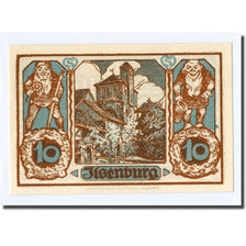 Banknote, Germany, Ilsenburg, 10 Pfennig, paysage, 1923, 1923-01-01, UNC(63)