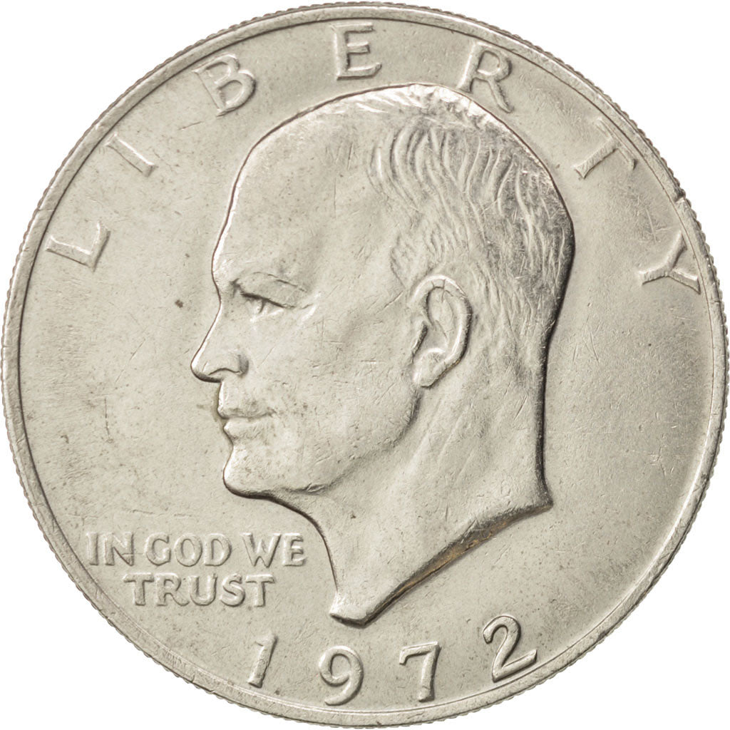 Stati Uniti, Eisenhower Dollar, Dollar, 1972, U.S. Mint, Philadelphia, SPL-,...