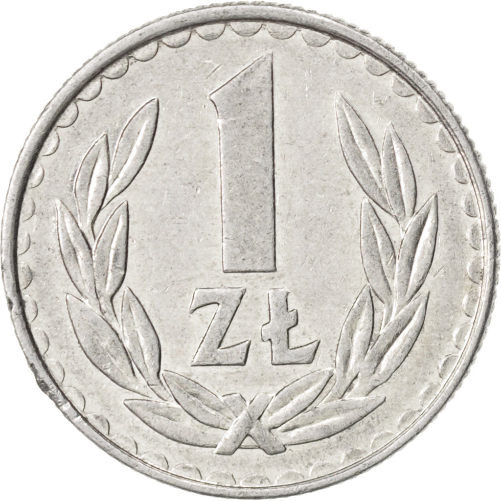 Pologne, 1 Zloty, 1986, Varsovie, KM 49.2