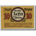 Banknote, Germany, Wetzlar, 10 Pfennig, Usine, 1922, 1922-09-14, UNC(63)