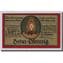 Banconote, Germania, Wernigerode, 10 Pfennig, personnage, 1921, 1921-04-1, SPL