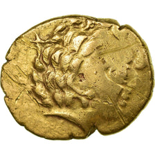 Münze, Aulerci Cenomani, Stater, SS, Gold, Delestrée:2143