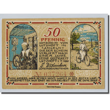 Geldschein, Deutschland, Lutzhoft, 50 Pfennig, paysage, 1920, 1920-07-01, UNZ-