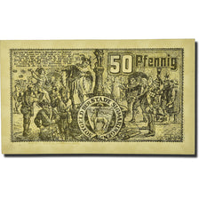 Banknote, Germany, Sigmaringen, 50 Pfennig, personnage, 1920, 1920-08-01