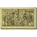 Banknote, Germany, Sigmaringen, 50 Pfennig, personnage, 1920, 1920-08-01