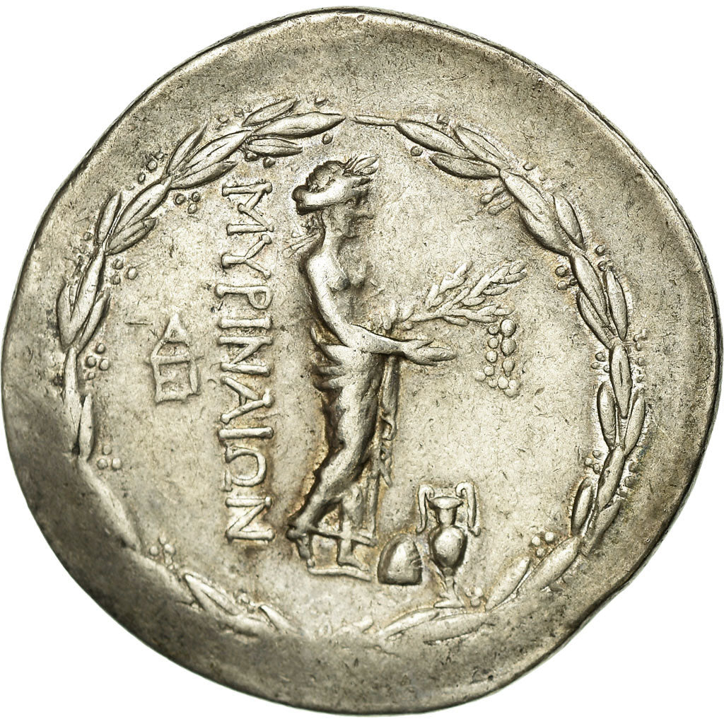 Münze, Aeolis, Myrina, Tetradrachm, Myrina, SS+, Silber, BMC:-, SNG Cop:-