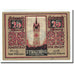 Banknote, Germany, Straubinger, 25 Pfennig, tour, 1918, 1918-10-01, UNC(63)