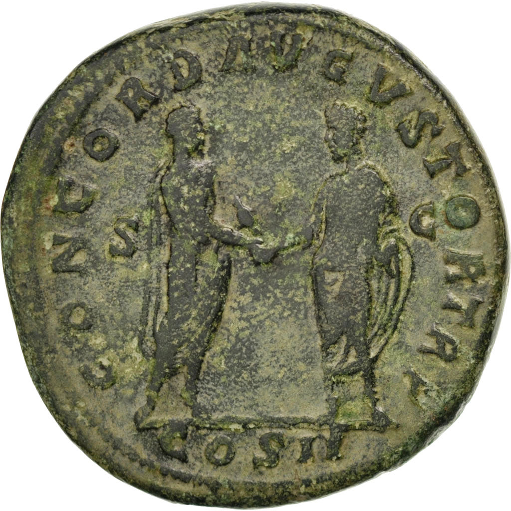 Lucius Verus, Sestertius, Rome, BB, Bronzo, RIC:1309