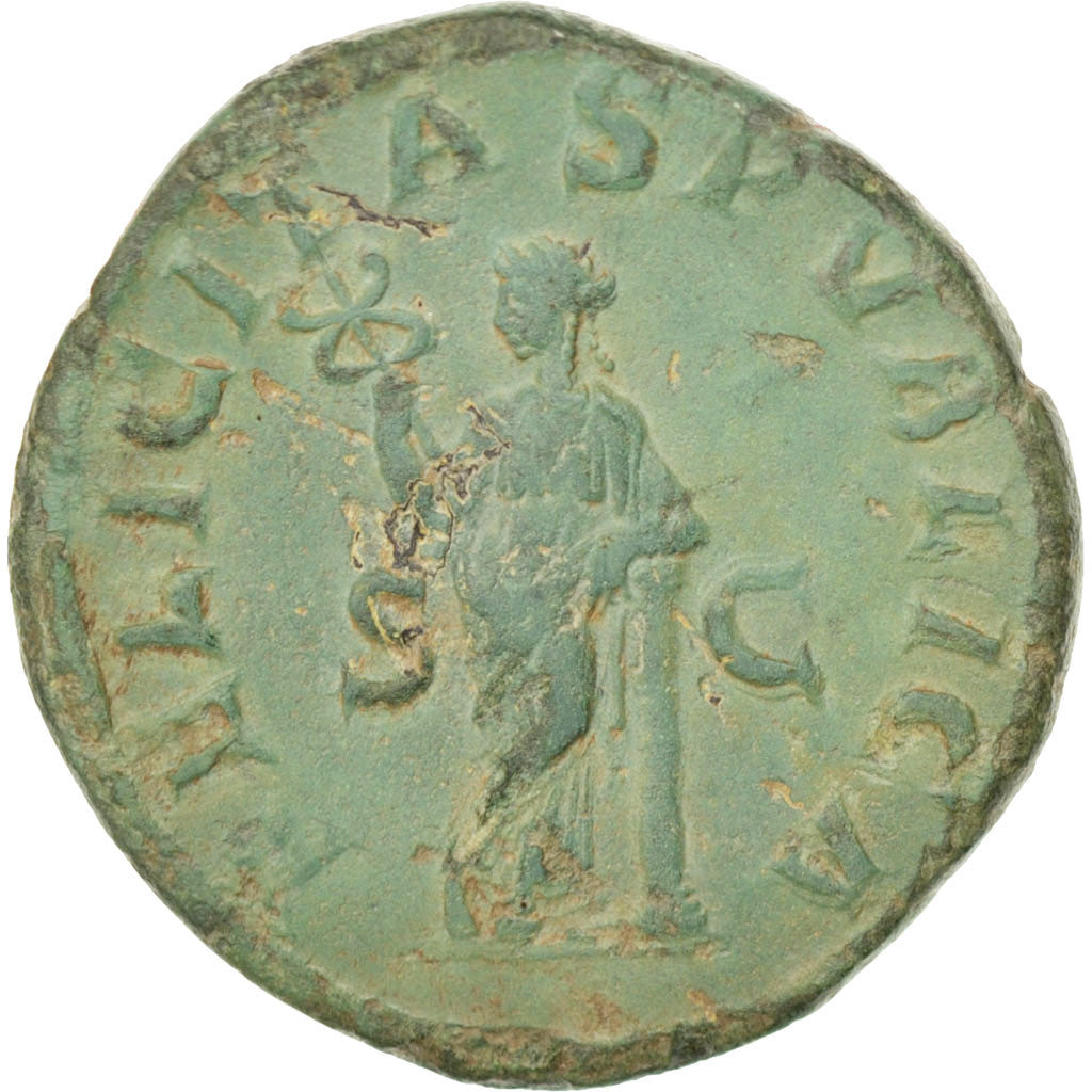 Julia Mamaea, Sestertius, Rome, AU(50-53), Bronze, RIC #676, 17.06