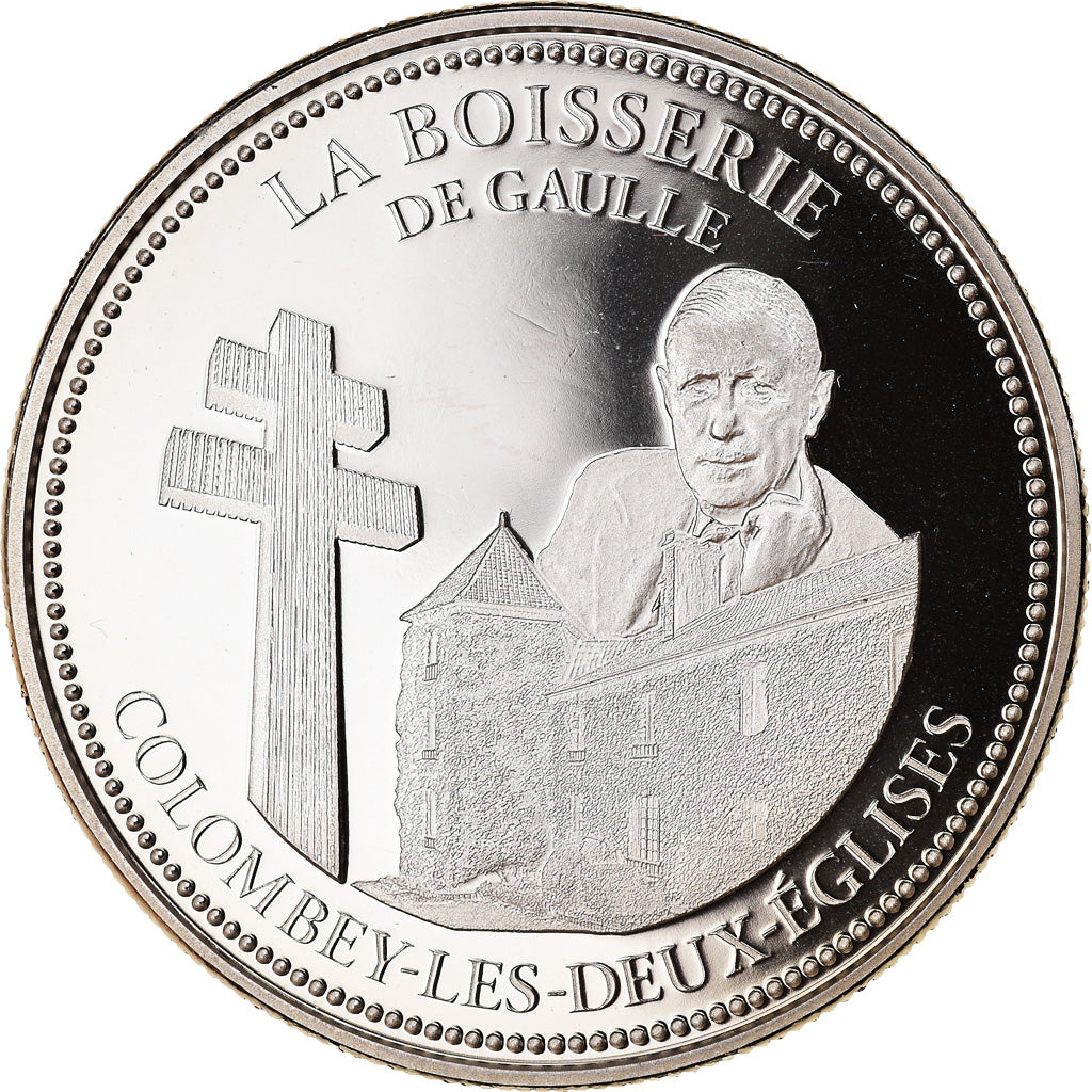France, Médaille, De Gaulle, Colombey les Deux Eglises, La Boisserie, SPL