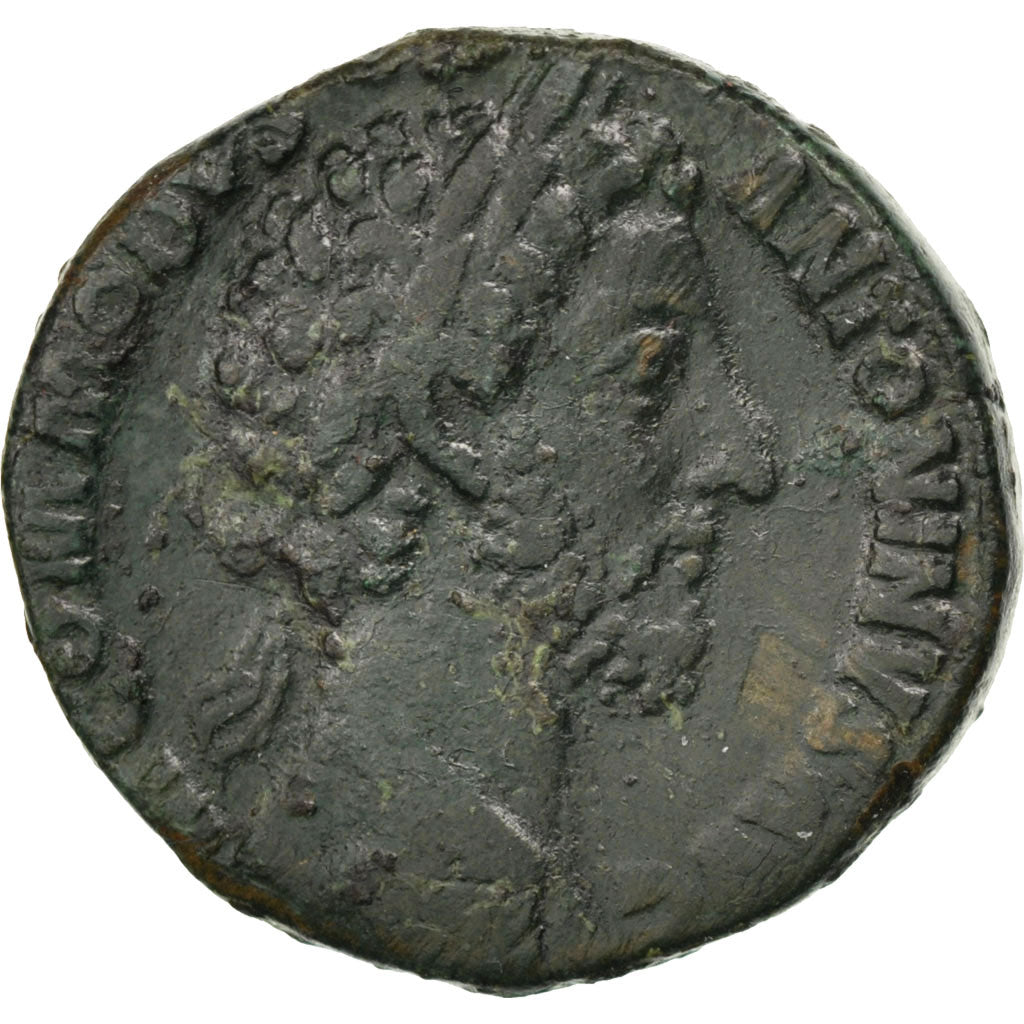 Antoninus Pius, Sestertius, Rome, MB+, Bronzo, RIC:322a