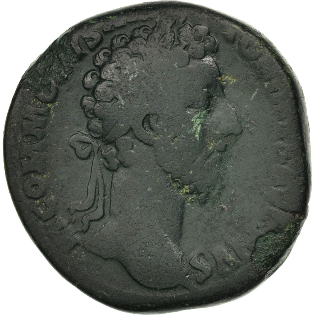 Commodus, Sestertius, Rome, VF(20-25), Bronze, RIC #370, 20.10