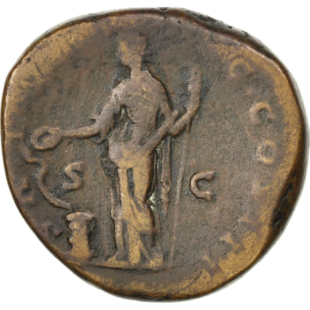 Marcus Aurelius, Sestertius, Rome, VF(30-35), Bronze, RIC #964, 22.63