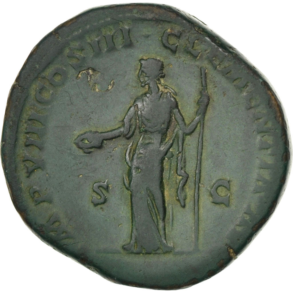 Marcus Aurelius, Sestertius, Rome, VF(30-35), Bronze, RIC #1160, 22.63
