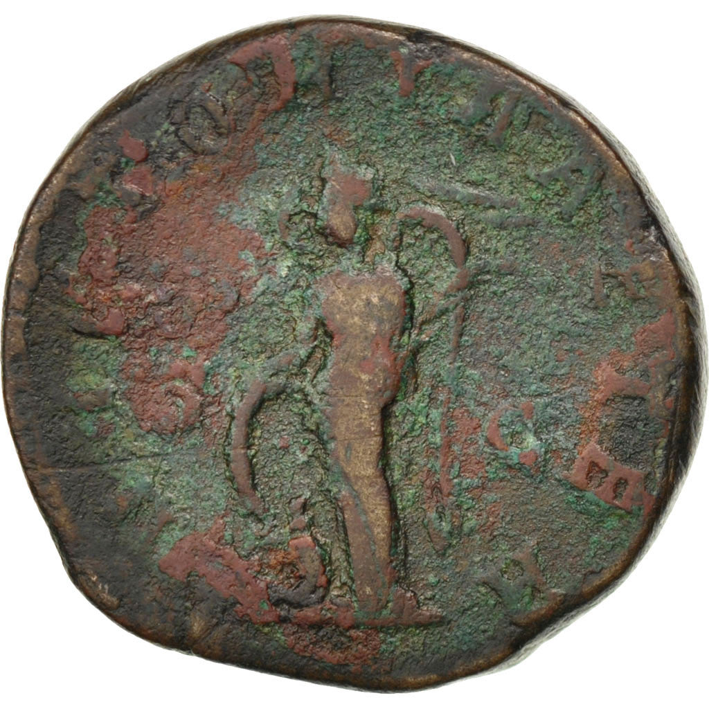 Gordian III, Sestertius, Rome, MB+, Bronzo, RIC:337a
