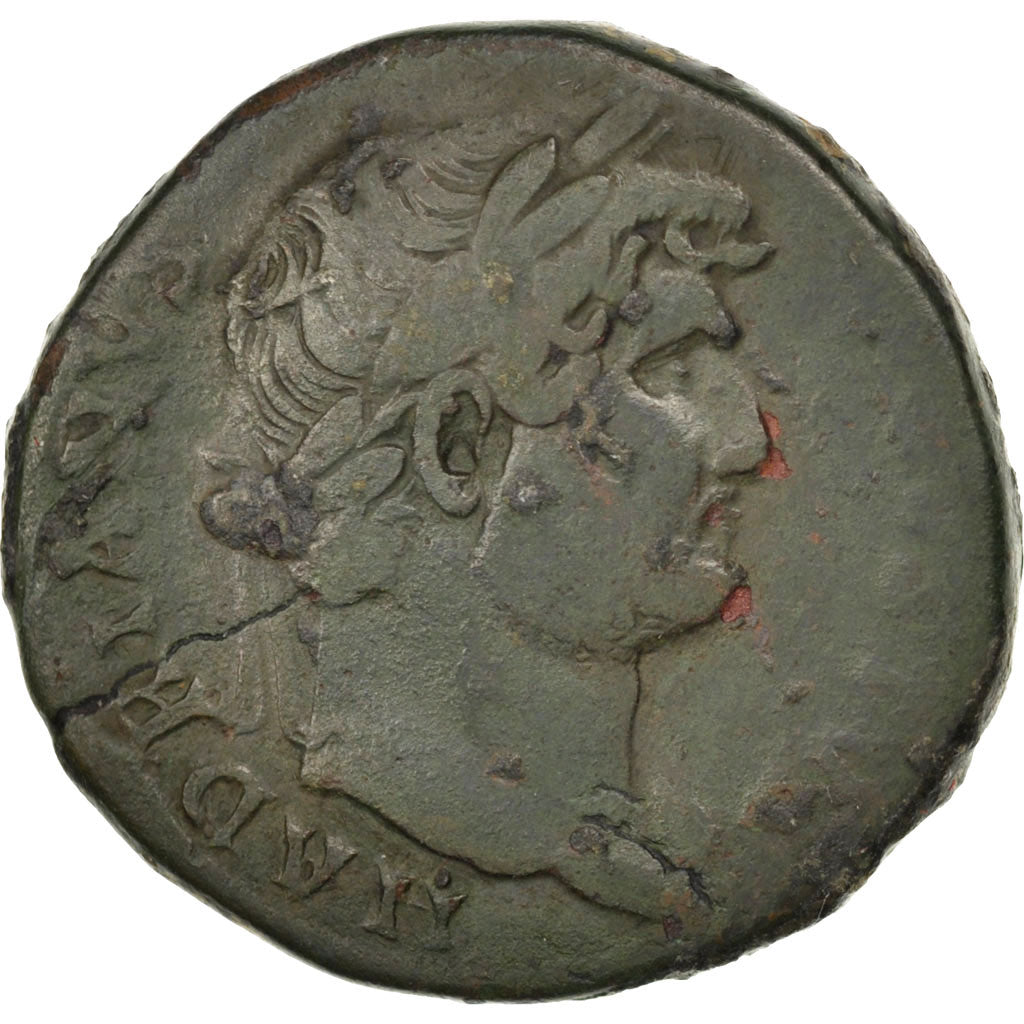 Hadrian, Sestertius, Rome, VF(30-35), Bronze, RIC #637, 25.93