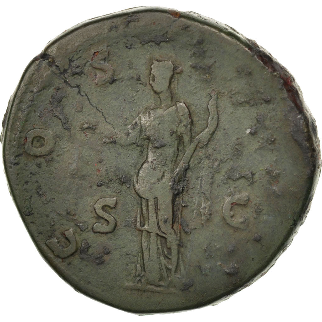 Hadrian, Sestertius, Rome, VF(30-35), Bronze, RIC #637, 25.93