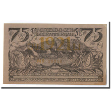 Banknote, Germany, Oberammergau, 75 Pfennig, personnage, 1921, 1921-07-01