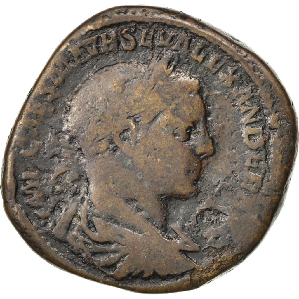 Severus Alexander, Sestertius, Rome, MB, Bronzo, RIC:402
