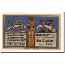 Banknote, Germany, Halberstadt, 25 Pfennig, paysage, 1920, 1920-11-02, UNC(63)