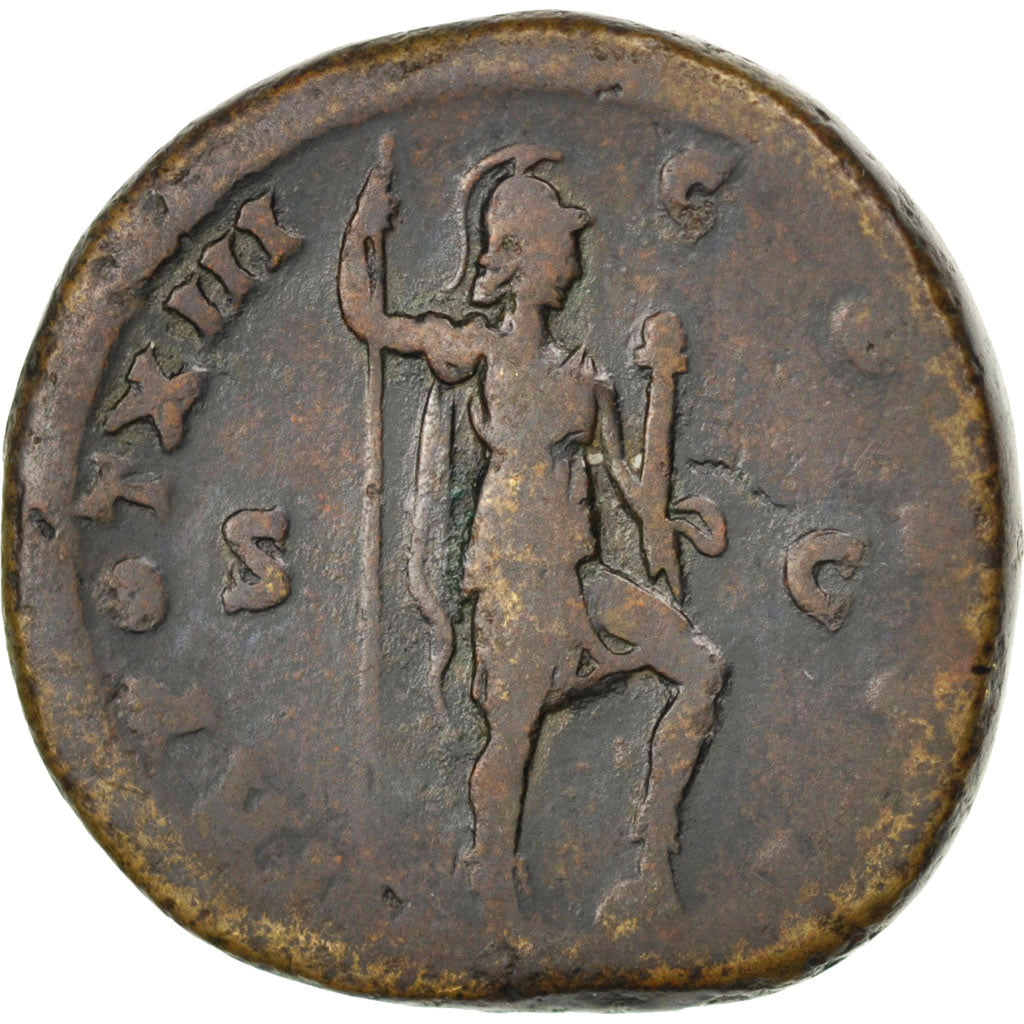 Marcus Aurelius, Sestertius, Rome, MB, Bronzo, RIC:1349